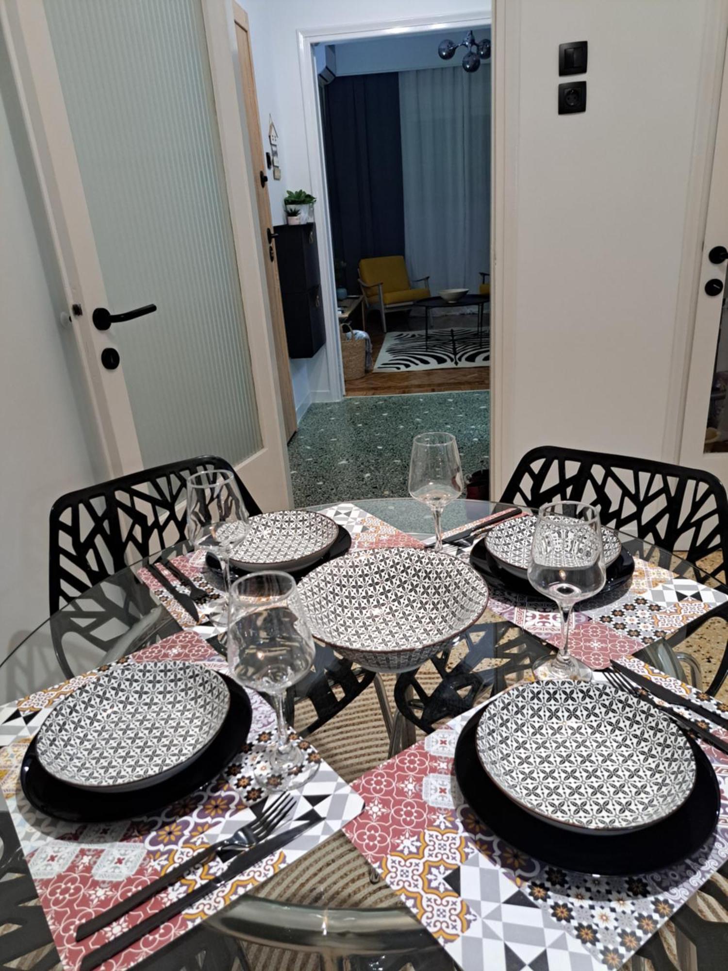 Stylish City Center Apartment Serres Esterno foto